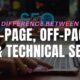 The Difference Between On-Page, Off-Page, and Technical SEO